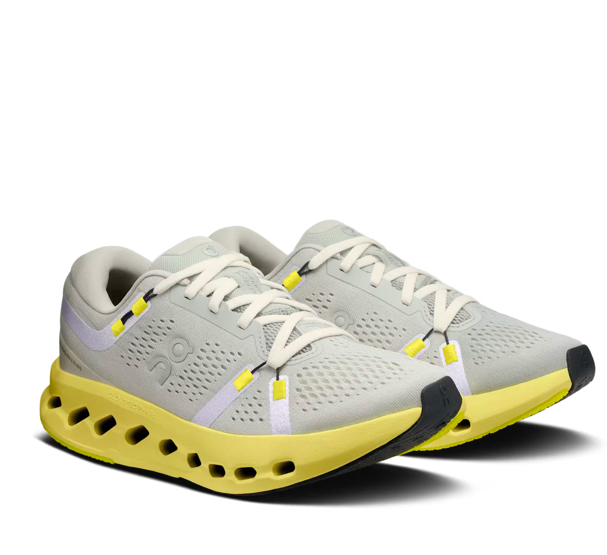 On Running Cloudsurfer 2 "Glacier Limelight
