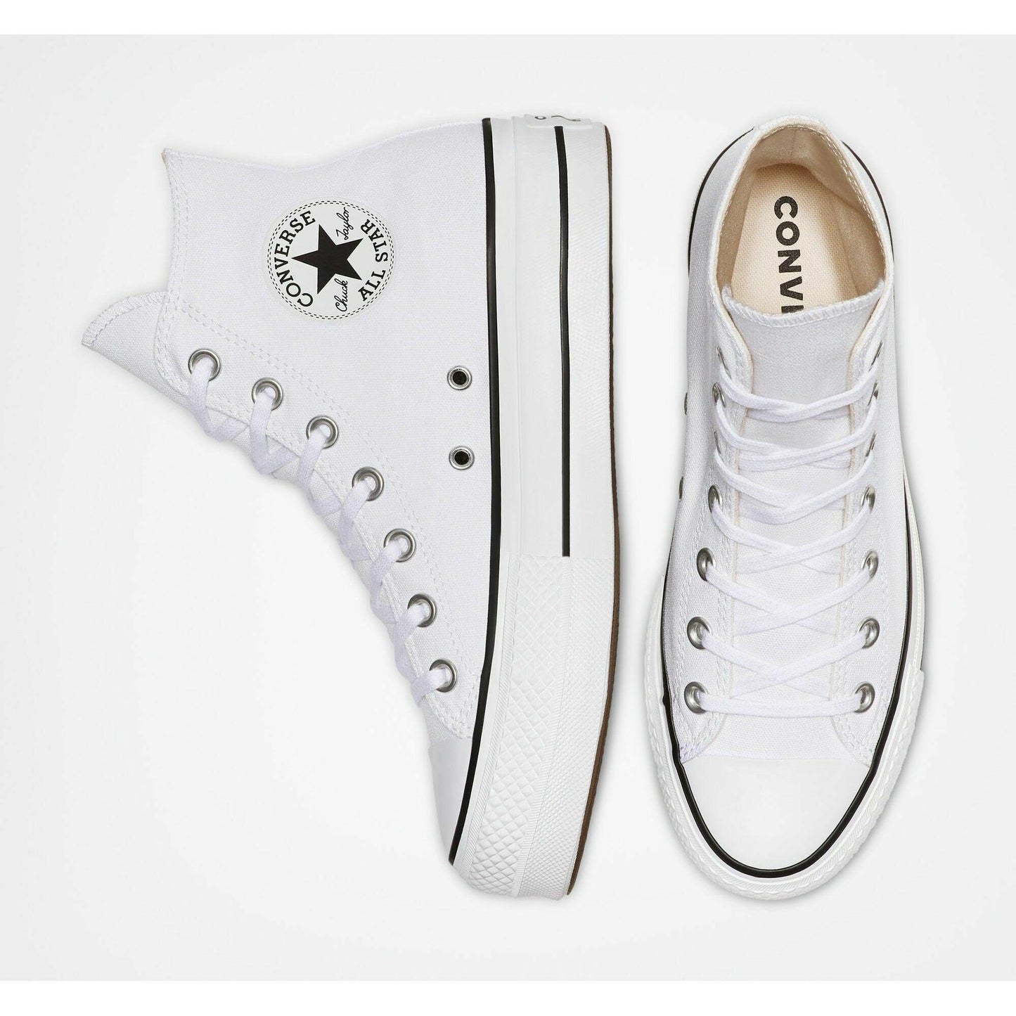 Converse Chuck Taylor All Star Platform "White"