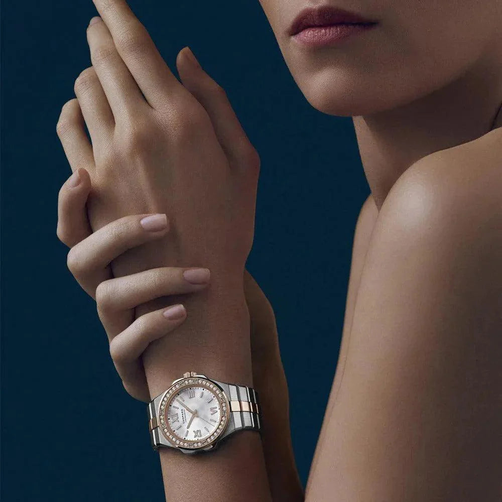 Montre Chopard - Alpine Eagle 36 Argenté / OR Rose