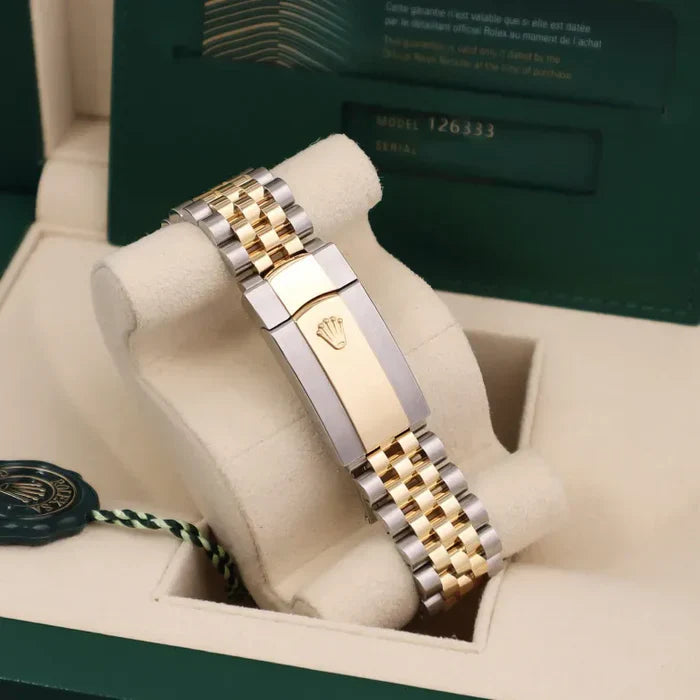 Montre Rolex - Oyster Datejust Perpetual Yellow Fluted
