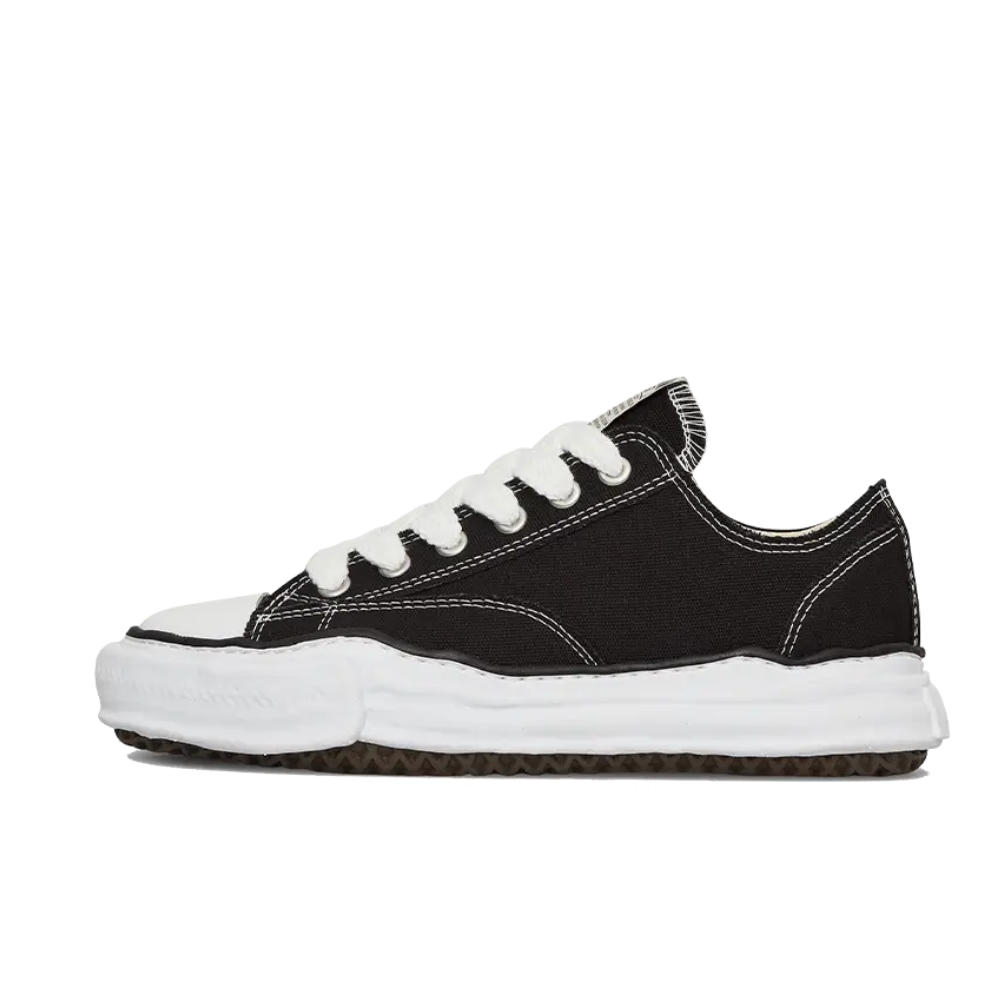 Maison Mihara Yasuhiro Peterson OG Sole Canvas Low Black