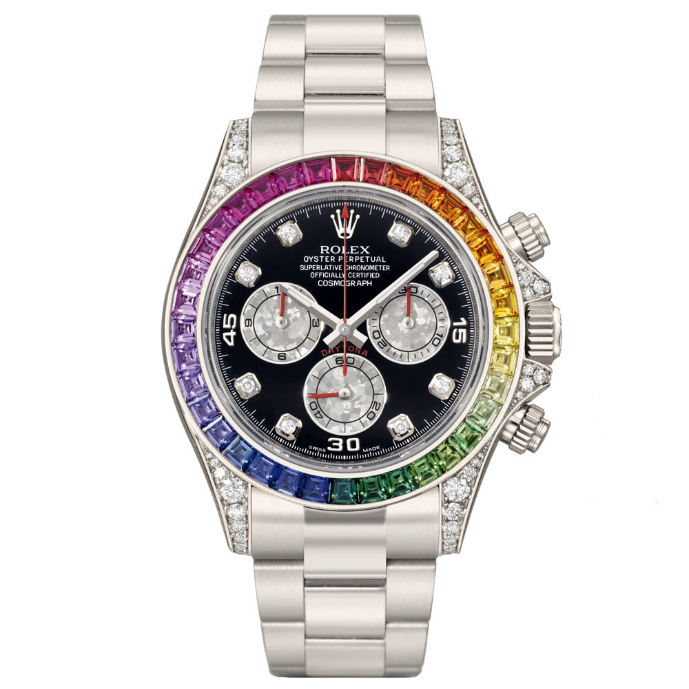 Montre Rolex - Cosmograph Daytona Rainbow Gris