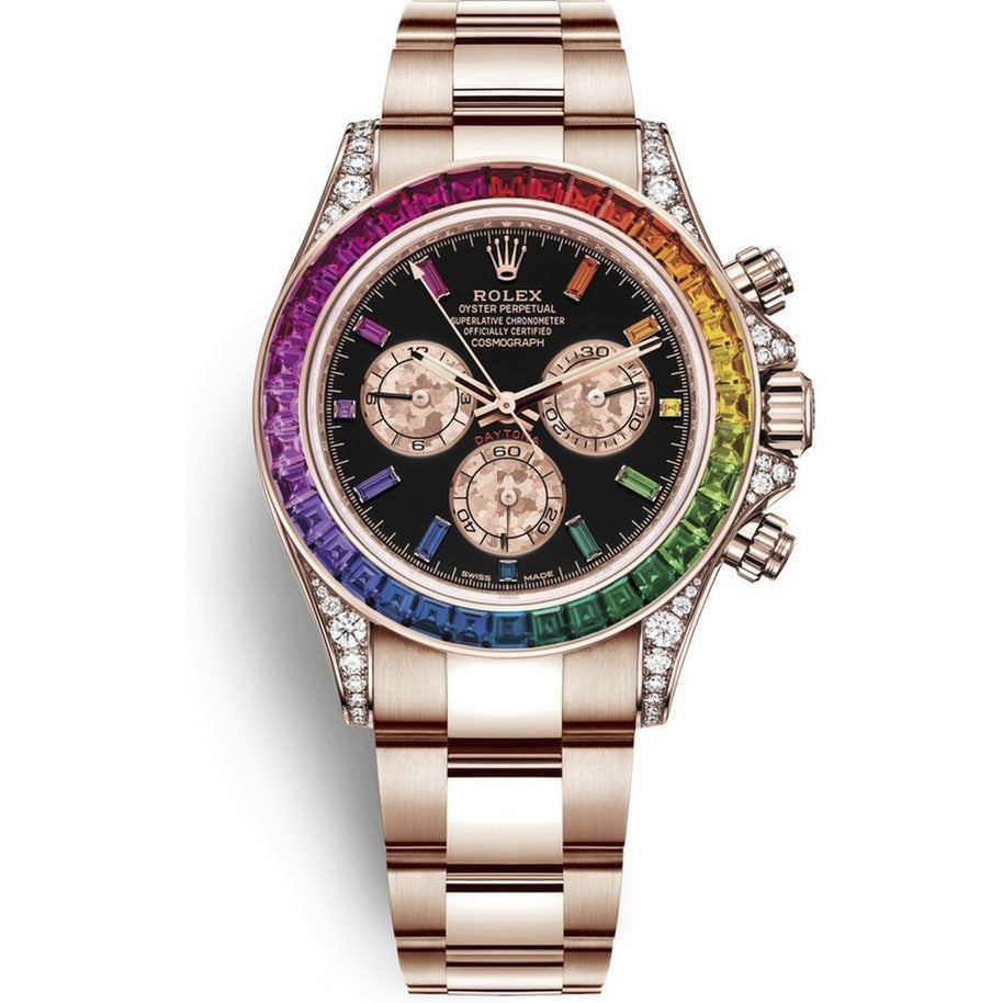 Montre Rolex - Cosmograph Daytona Rainbow Rose