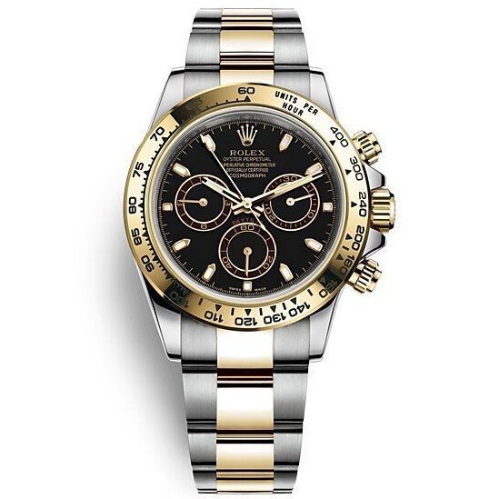 Montre Rolex - Cosmograph Daytona - Noir/Jaune