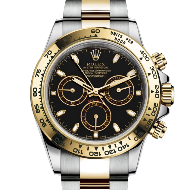 Montre Rolex - Cosmograph Daytona - Noir/Jaune