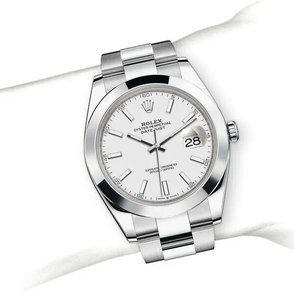 Montre Rolex - Datejust Blanc