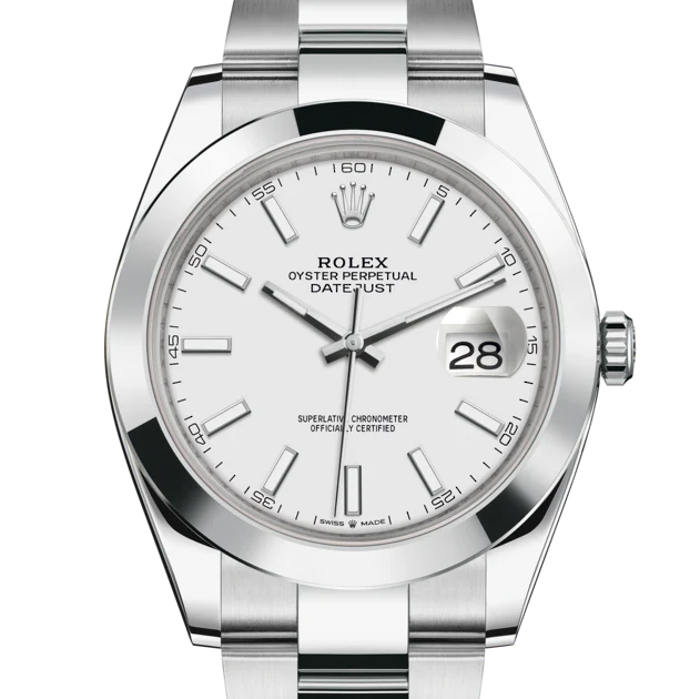 Montre Rolex - Datejust Blanc