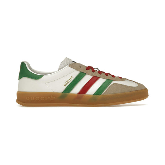 ADIDAS GAZELLE X GUCCI WHITE GREEN RED