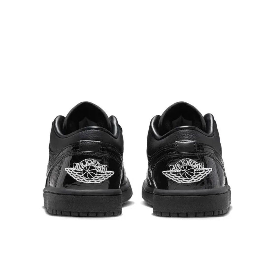 Air Jordan 1 Low "Black Croc"