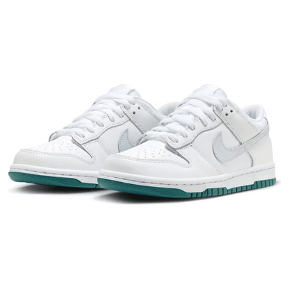 Dunk Low "White Grey Teal"