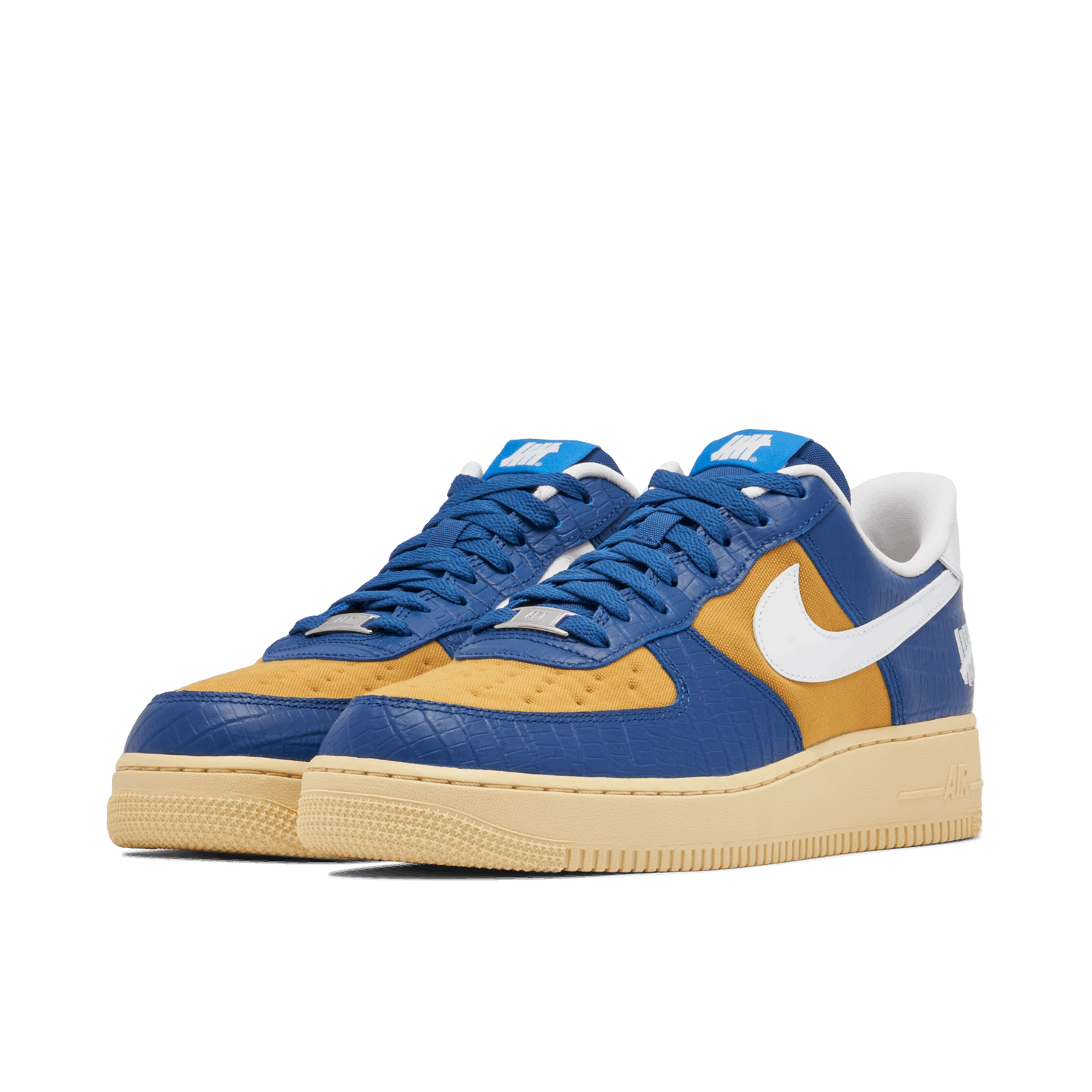 Air Force 1 "Undefeated 5 On It Blue Yellow Croc"