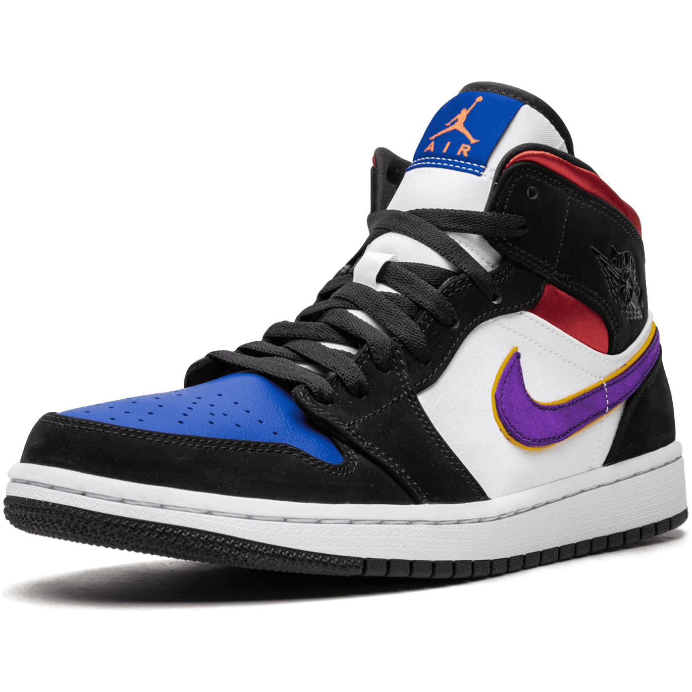 Air Jordan 1 Retro Mid "Purple White Red" - Manore Store