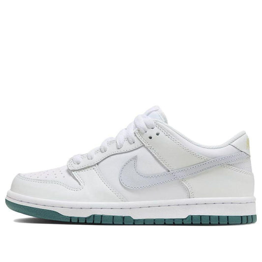 Dunk Low "White Grey Teal"