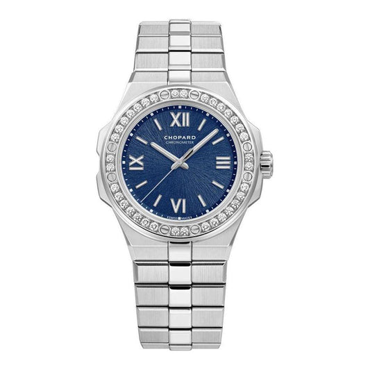 Montre Chopard - Alpine Eagle 36 Argenté / Bleu