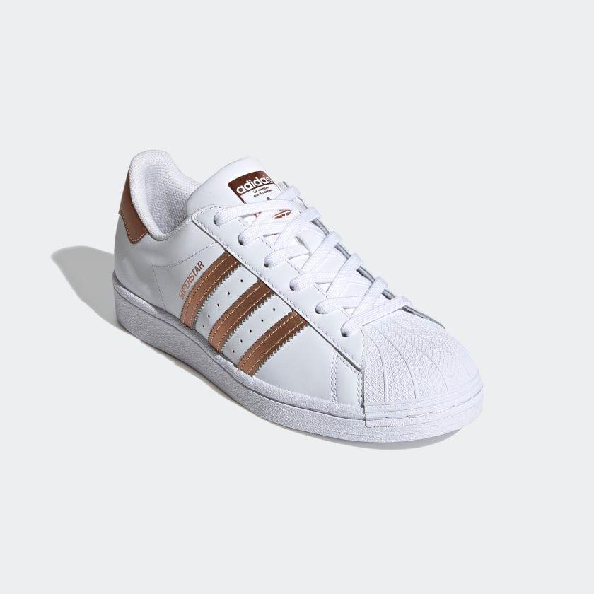 Adidas Superstar - "White/Gold"
