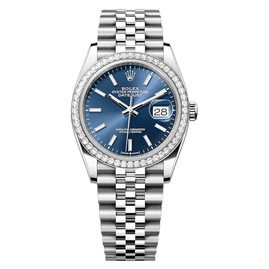 Montre Rolex - Datejust Blue Dial Diamond
