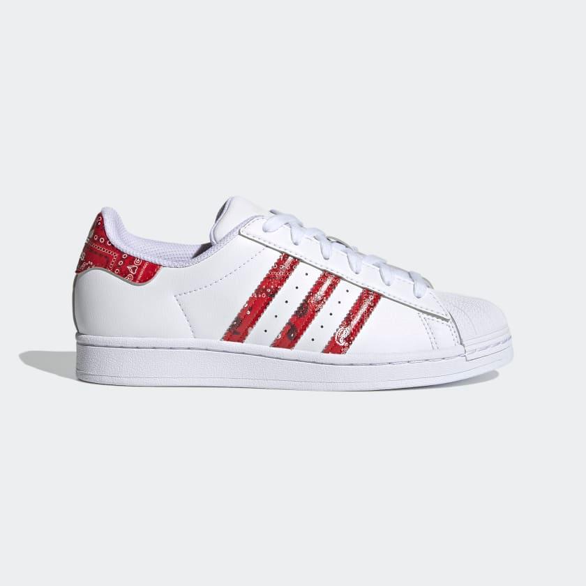 Adidas Superstar - "White/Red"