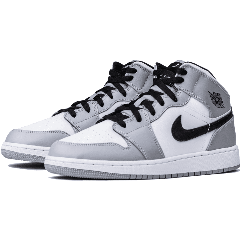 Air Jordan 1 Mid "Light Smoke Grey"
