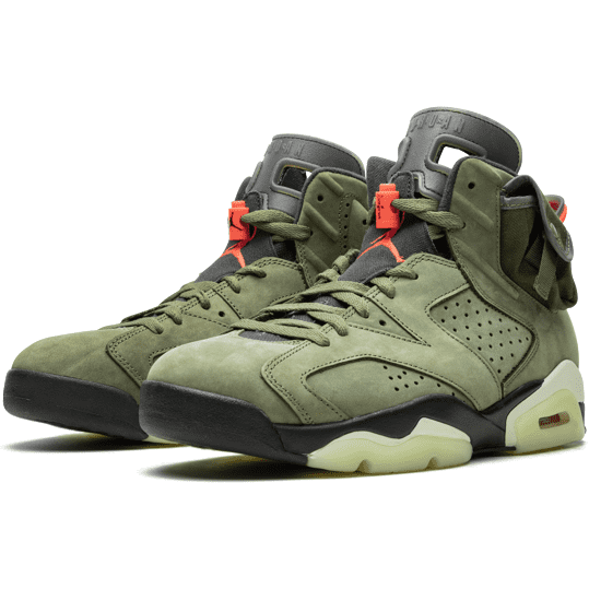 Air Jordan 6 "Travis Scott Medium Olive" - Manore Store
