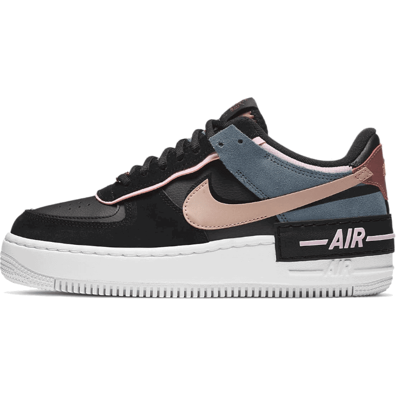 Air Force 1 Shadow Black Metallic Red Bronze