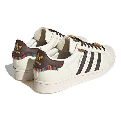 Adidas Superstar - "Chalk White Brown"