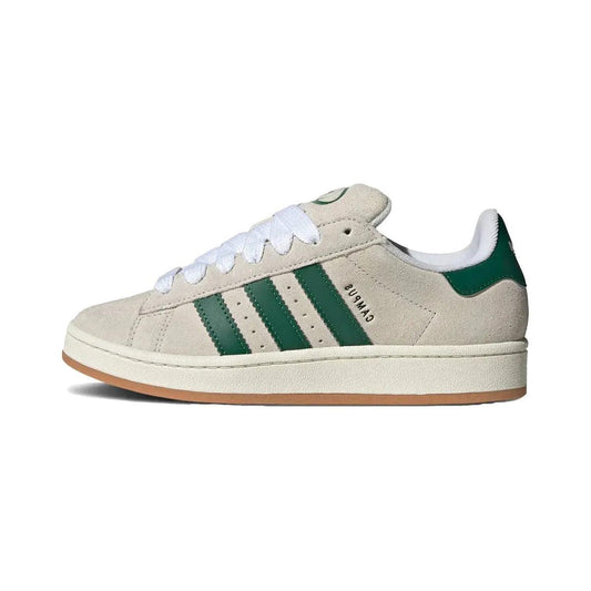 Adidas Campus 00s Crystal White Dark Green