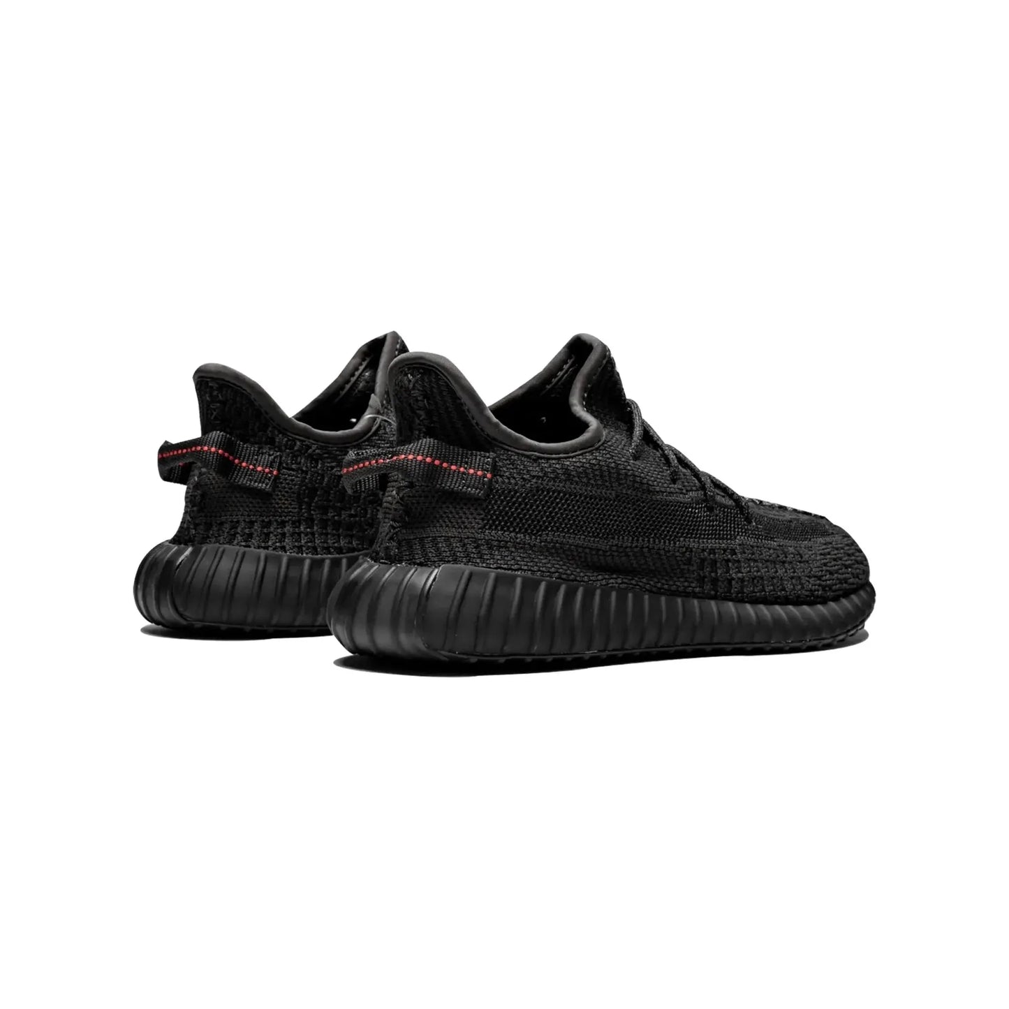 Yeezy Boost 350 V2 "Static Black Reflective" - Kids