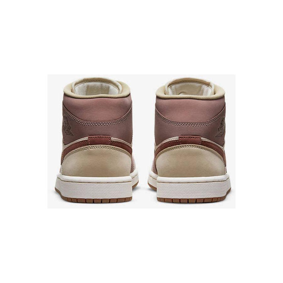 Air Jordan 1 Mid "Brown Pink"