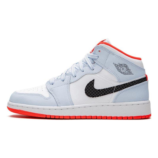 Air Jordan 1 Retro Mid "Half Blue Polka" - Manore Store
