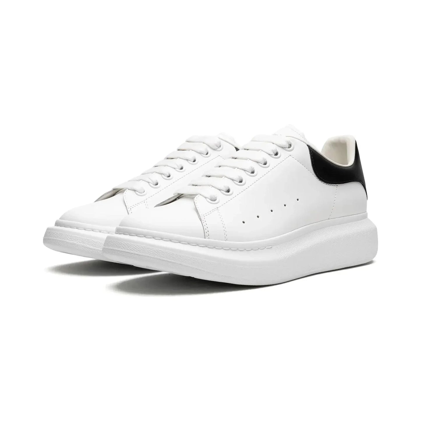Alexander McQueen "White/Black" - Cuir