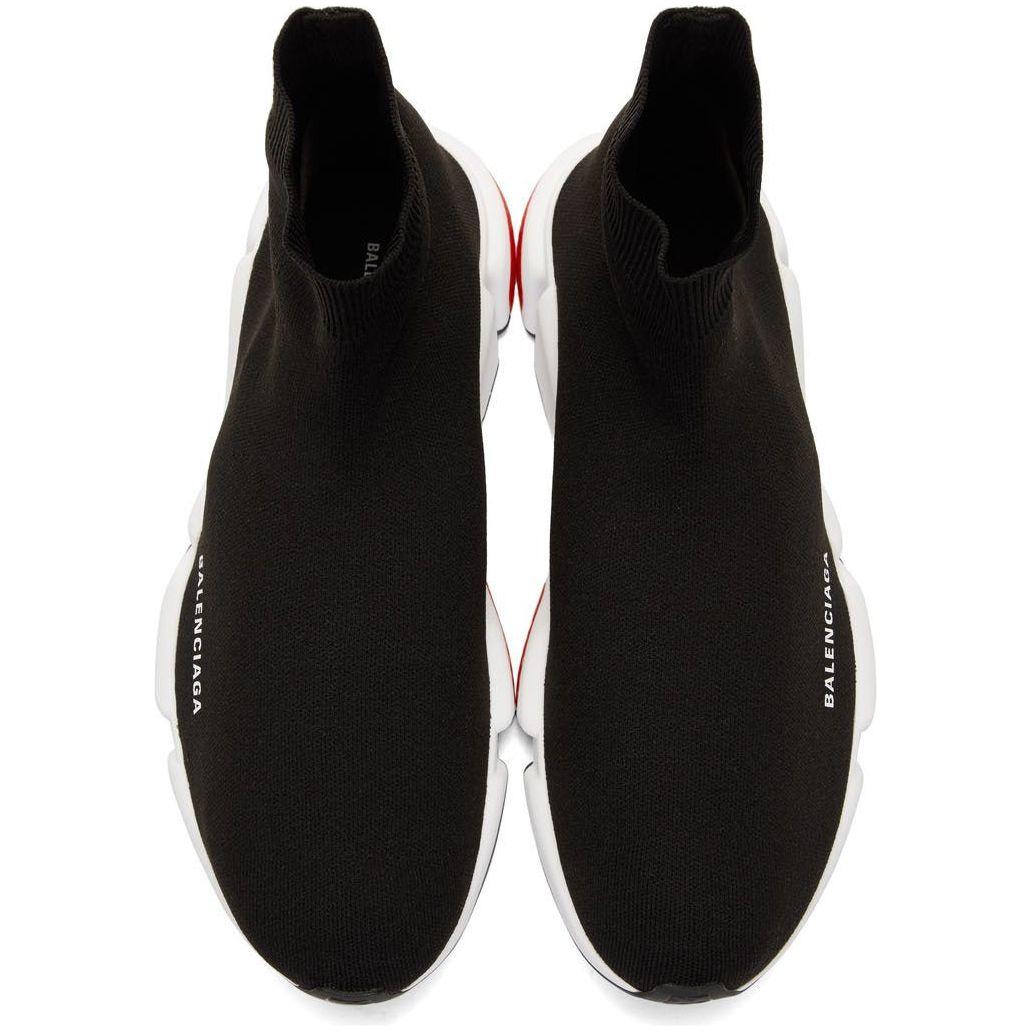 Balen*ciaga Speed Trainer "Black/Red"