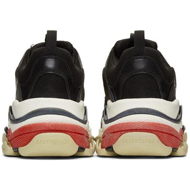 Balen*ciaga Triple-S "Black/White/Red"