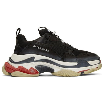 Balen*ciaga Triple-S "Black/White/Red"