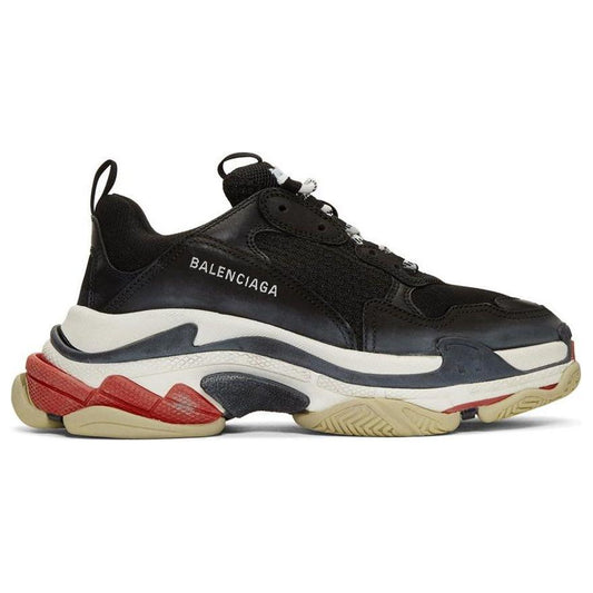 Balen*ciaga Triple-S "Black/White/Red"