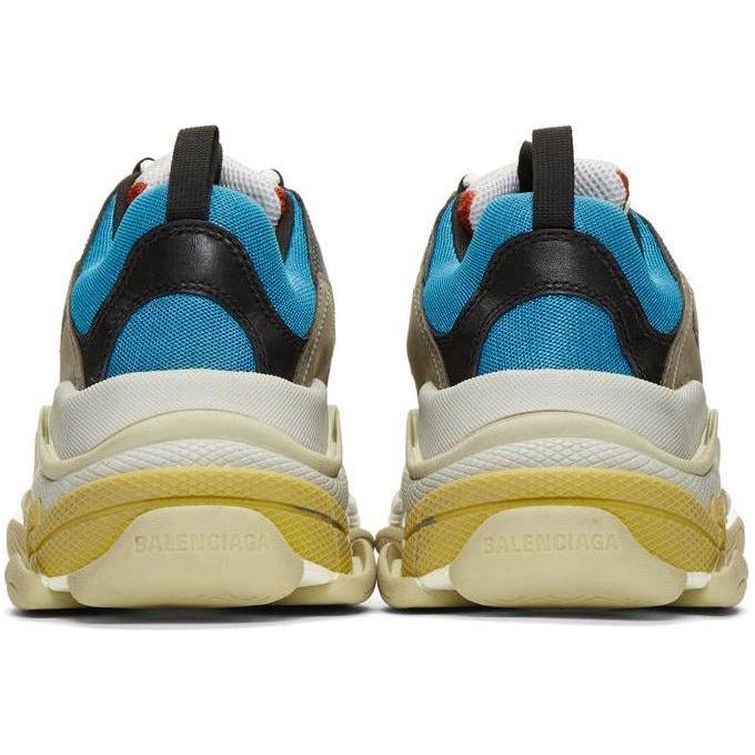 Balen*ciaga Triple-S "Grey/Red/Blue"