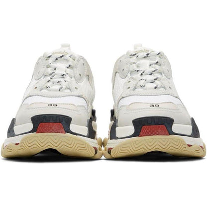 Balen*ciaga Triple-S "White/Red"