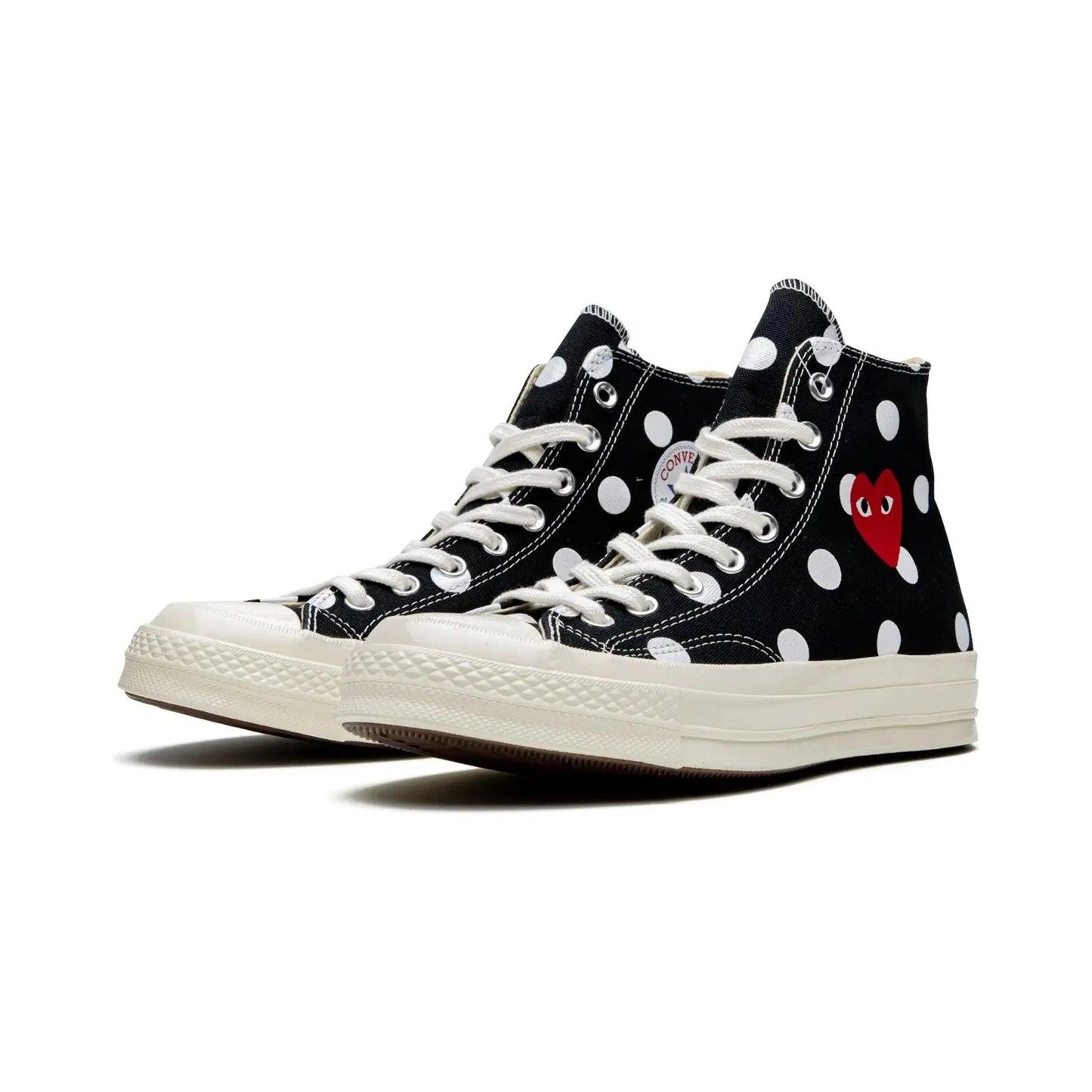 Converse Chuck 70 Hi “Comme Des Garçons / Polka Dot Black"