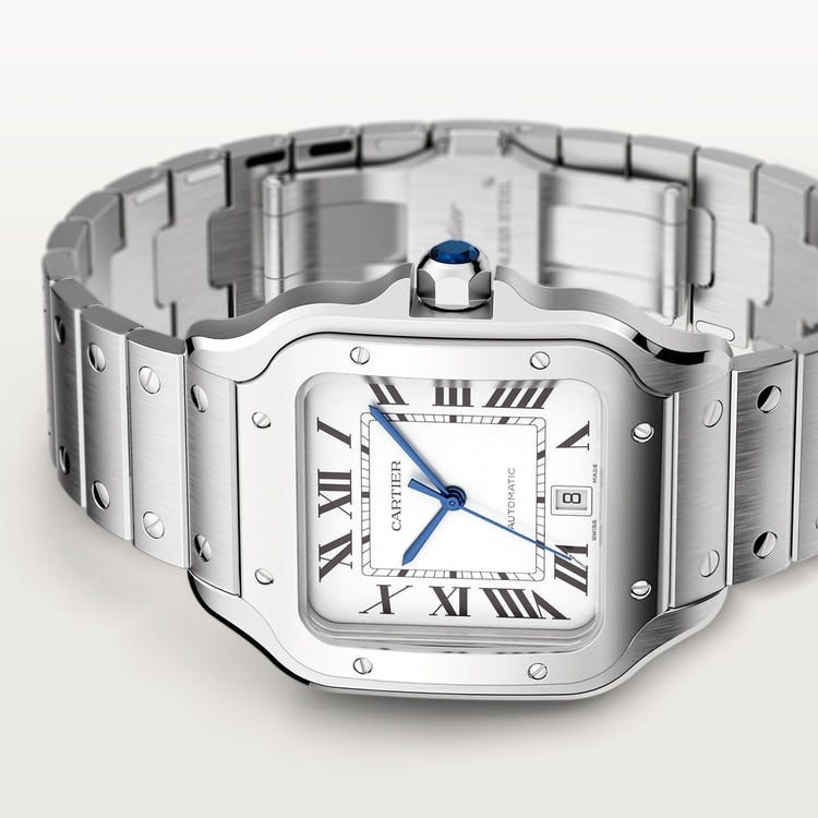 Montre Cartier - Santos Argenté