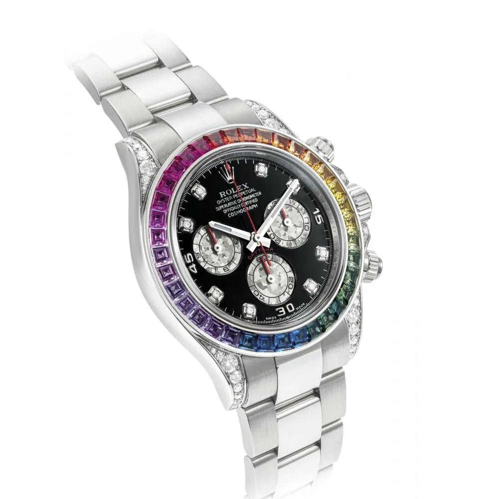 Montre Rolex - Cosmograph Daytona Rainbow Gris