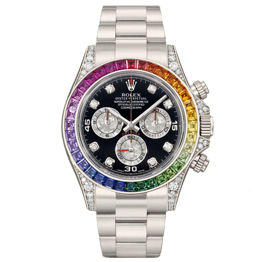 Montre Rolex - Cosmograph Daytona Rainbow Gris
