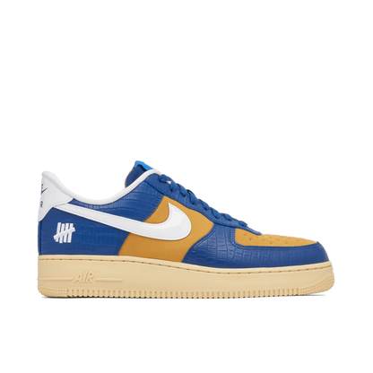 Air Force 1 "Undefeated 5 On It Blue Yellow Croc"