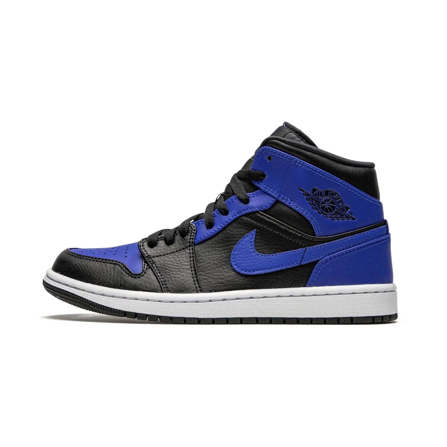 Air Jordan 1 Mid "Hyper Royal Tumbled Leather"