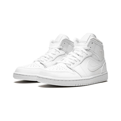 Air Jordan 1 Mid "Triple White"