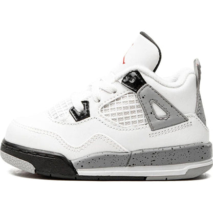 Air Jordan 4 "White / Cement" - Kids