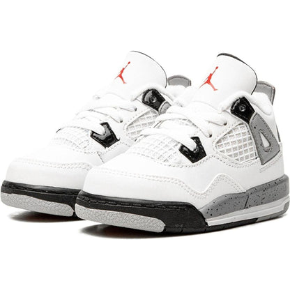 Air Jordan 4 "White / Cement" - Kids