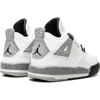 Air Jordan 4 "White / Cement" - Kids