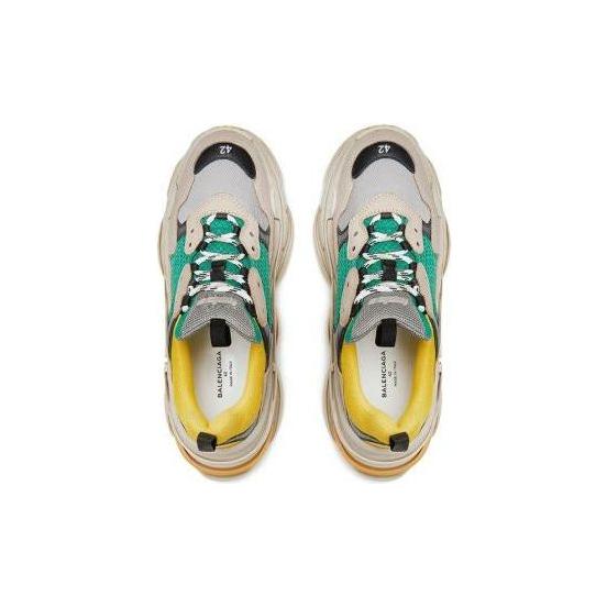Balen*ciaga Triple-S "Green/Yellow"