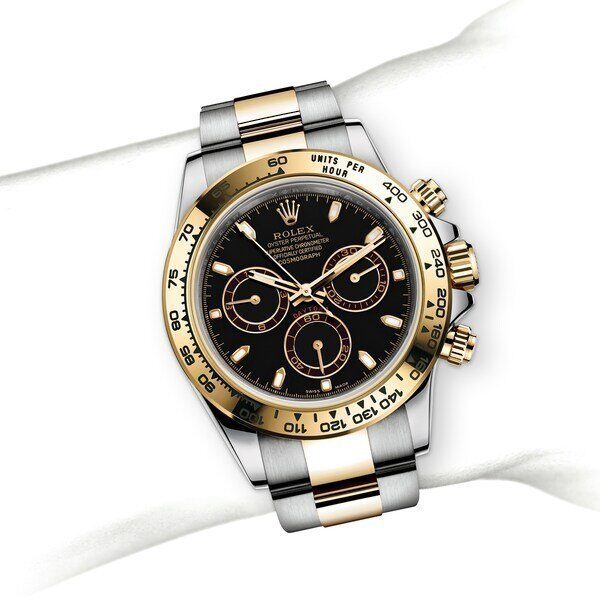 Montre Rolex - Cosmograph Daytona - Noir/Jaune