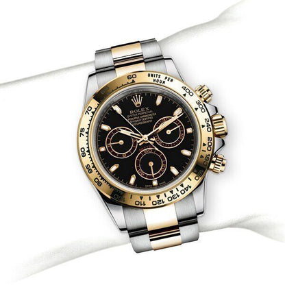 Montre Rolex - Cosmograph Daytona - Noir/Jaune