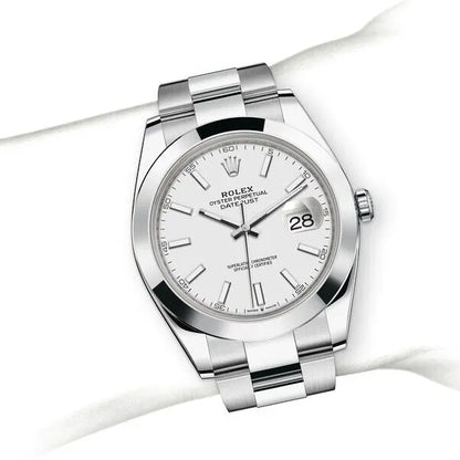 Montre Rolex - Datejust Blanc